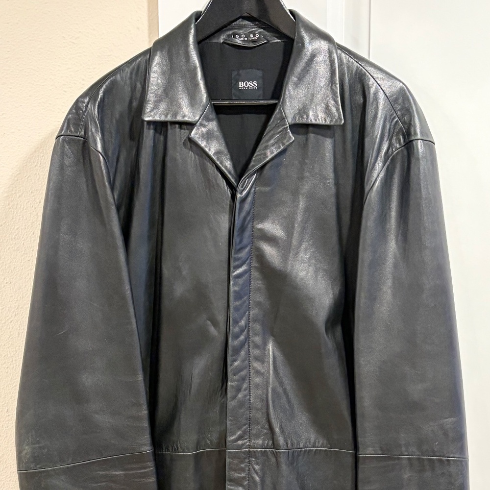 Hugo Boss Leather Jacket